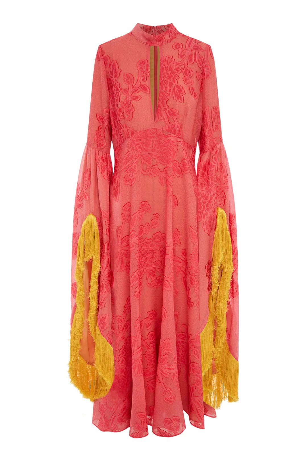 LEONARD FRINGED GOWN PINK | Alemais (AU, US, UK)