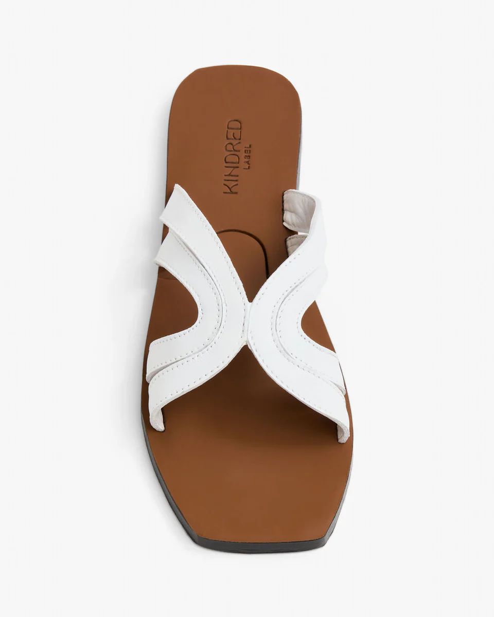 Catherine Slide White | Kindred Label