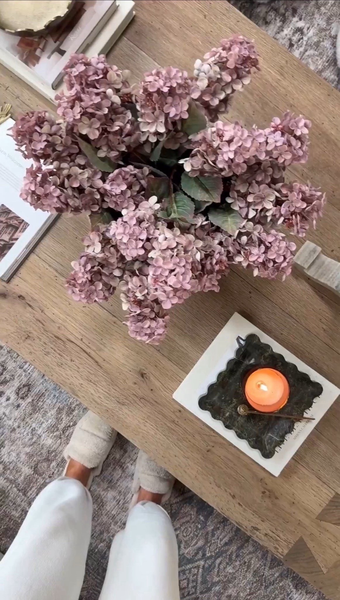 These faux silk hydrangeas from Amazon are one of my personal favorites for neutral home styling! Easy to arrange, beautiful, affordable, and I love that I can keep them out year round!

#LTKHome