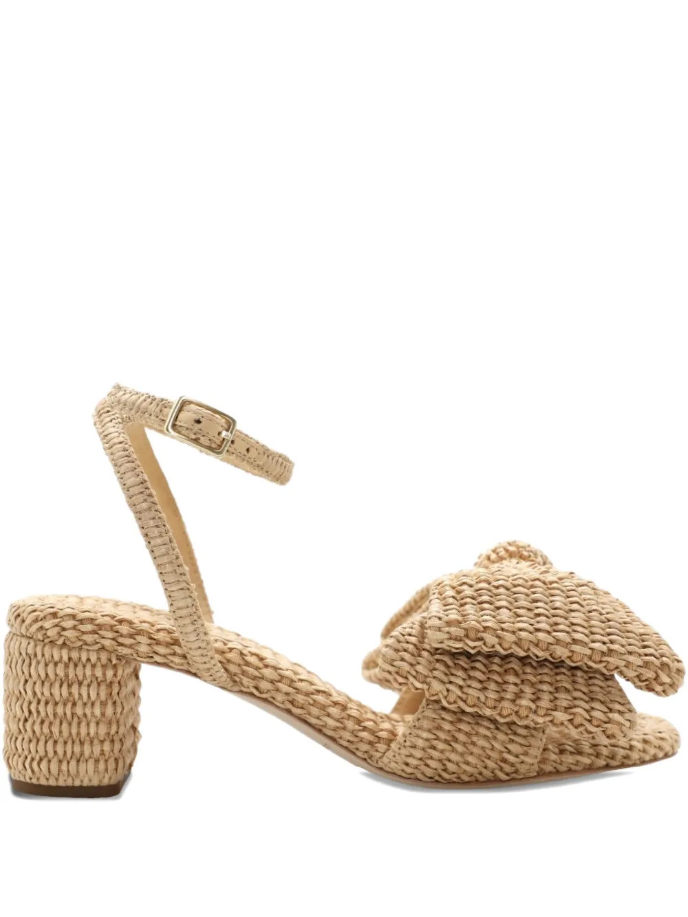 Loeffler Randall Sandalias Carm Con Tacón Cuadrado De 635mm | Neutro | FARFETCH DO | Farfetch Global