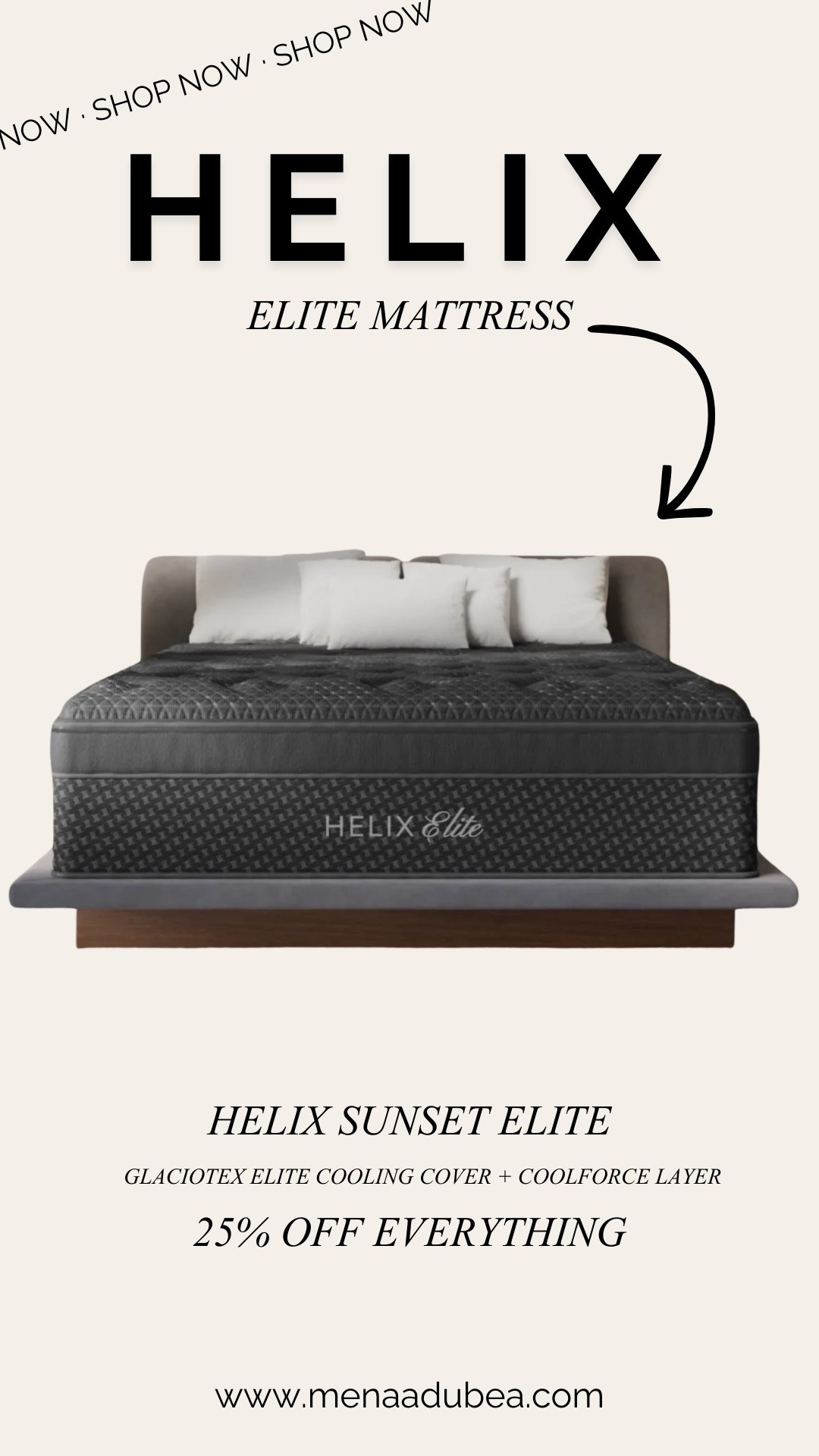 Linking the mattress for you along with my discount code in case you are in the market for a new one! Grab one for 25% off today 