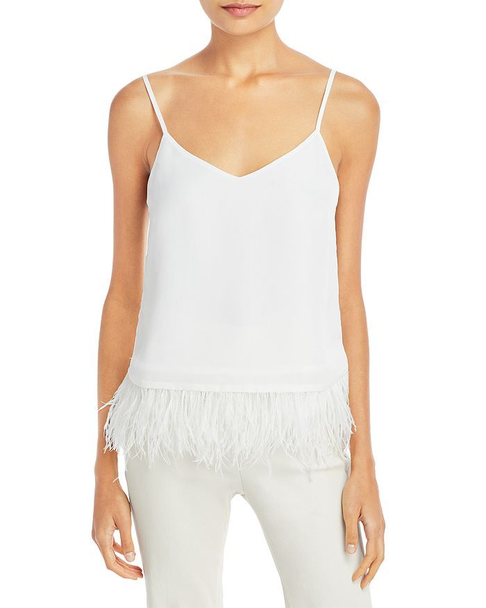 Feather Trim Camisole - 100% Exclusive | Bloomingdale's (US)