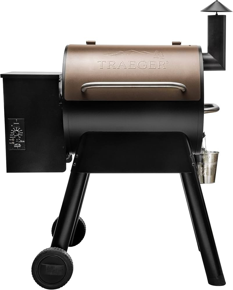 Traeger Grills Pro Series 22 Electric Wood Pellet Grill and Smoker, Bronze, Extra large | Amazon (US)
