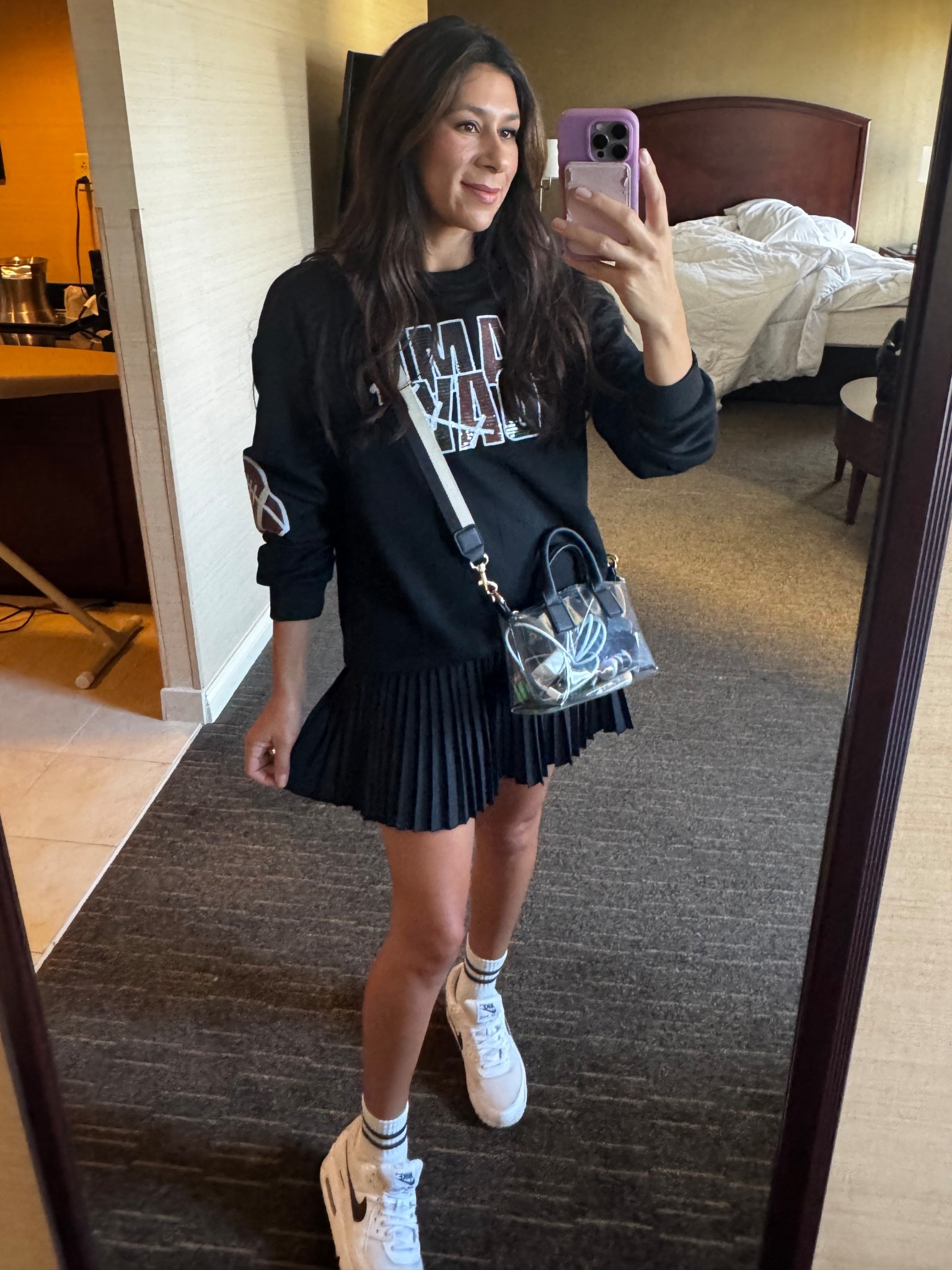 GameDay Outfit. What I’m wearing to today’s college football. Love this skort and the sweatshirt is so fun! 

#LTKActive #LTKSeasonal #LTKStyleTip