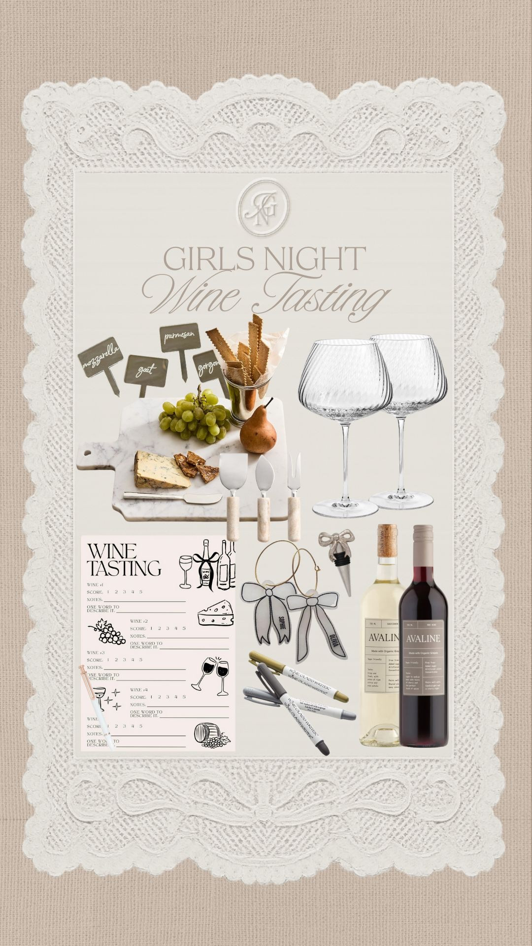 Hosting the prettiest girls night with cozy wine tasting details that make staying in feel extra special 🍷

#girlsnight #winetasting #hostinginspo #entertainingathome #cozyvibes #homedecor #gatheringinspo #neutralhome

#LTKHome #LTKselfcare #LTKfoodie