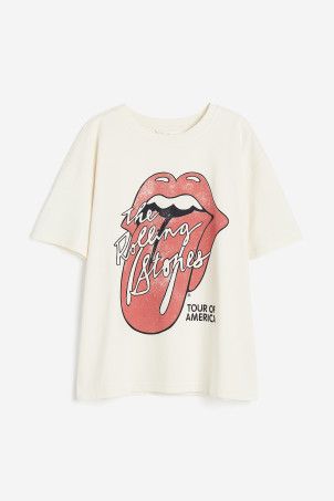 Oversized Printed T-shirt | H&M (US + CA)
