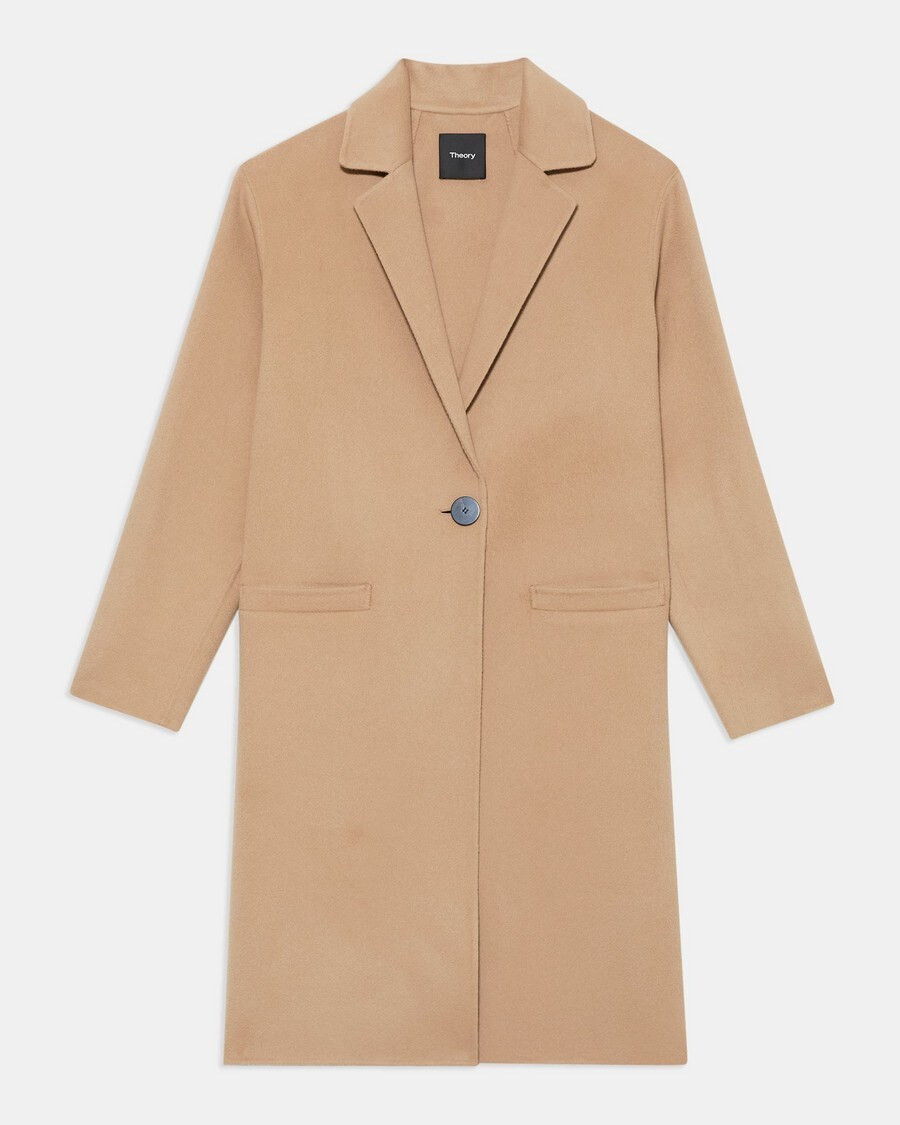Overcoat in Double-Face Wool-Cashmere | Theory