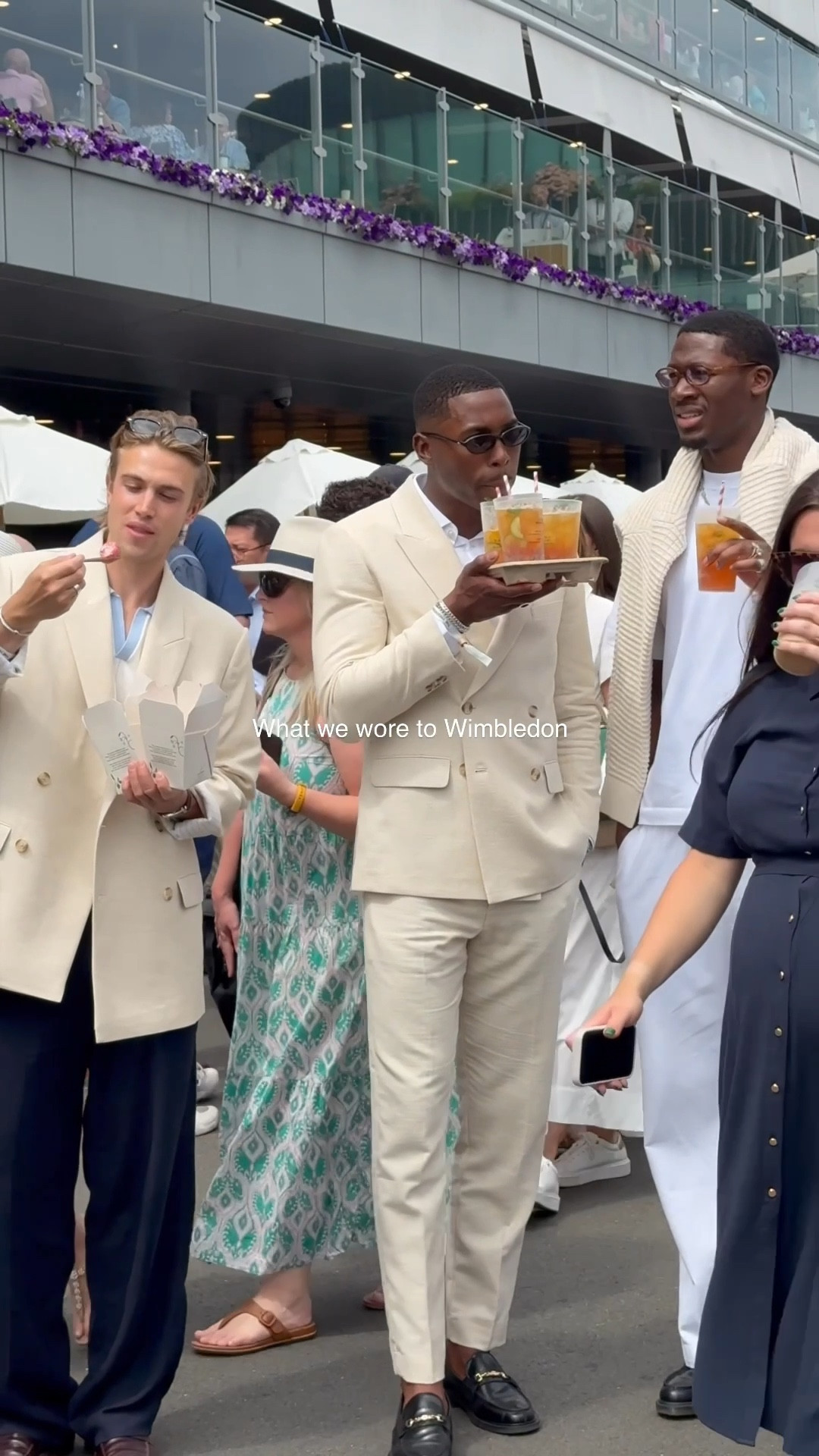 What we wore to Wimbledon / Wimbledon / 2025 / tennis / summer outfits / summer dresses / men’s style / men’s fashion / LTK summer / Abercrombie 

#LTKcurves #LTKuk #LTKsummer