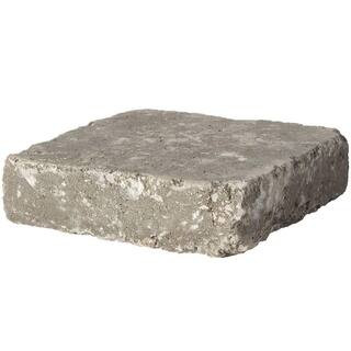 RumbleStone Square 7 in. x 7 in. x 1.75 in. Greystone Concrete Paver | The Home Depot