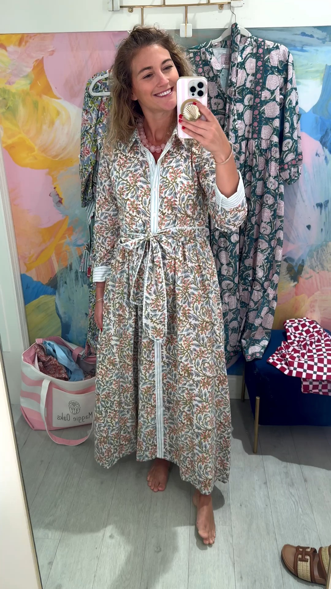 100% cotton block print maxi dress . So many pretty details !!would be perfect for family pictures

#LTKootd #LTKstorytime #LTKgrwm