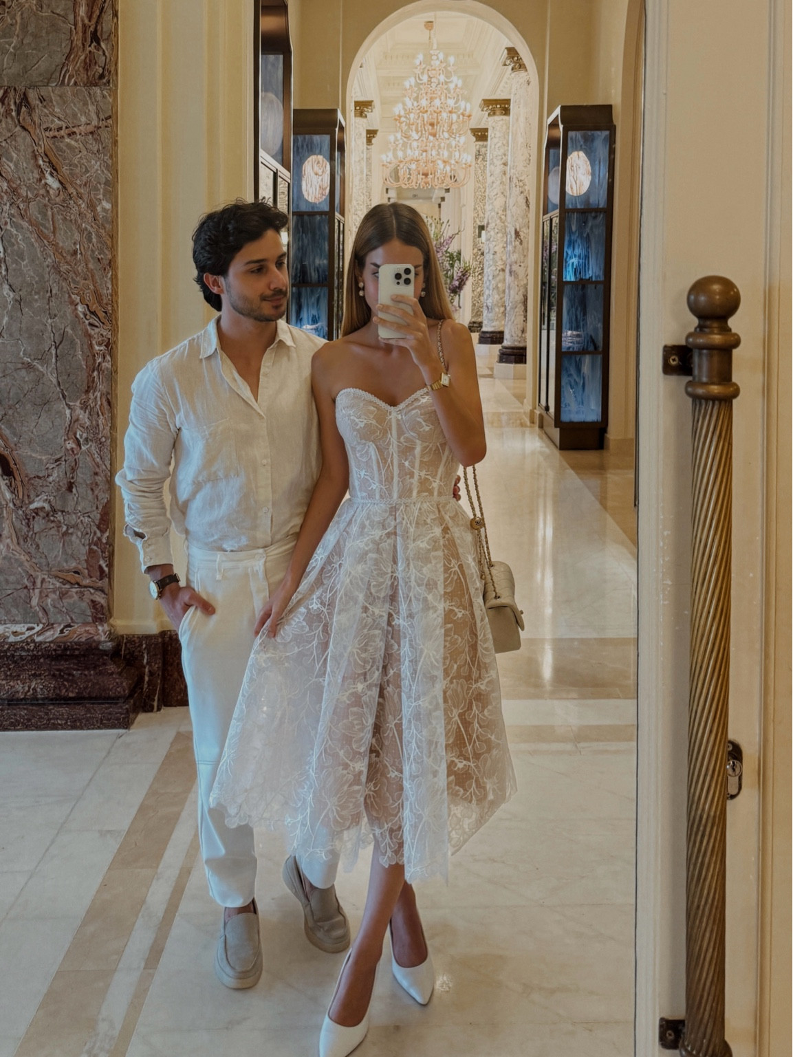 My favourite white dress from Nadine Merabi.
#whitedress #elegantstyle

#LTKWedding #LTKStyleTip