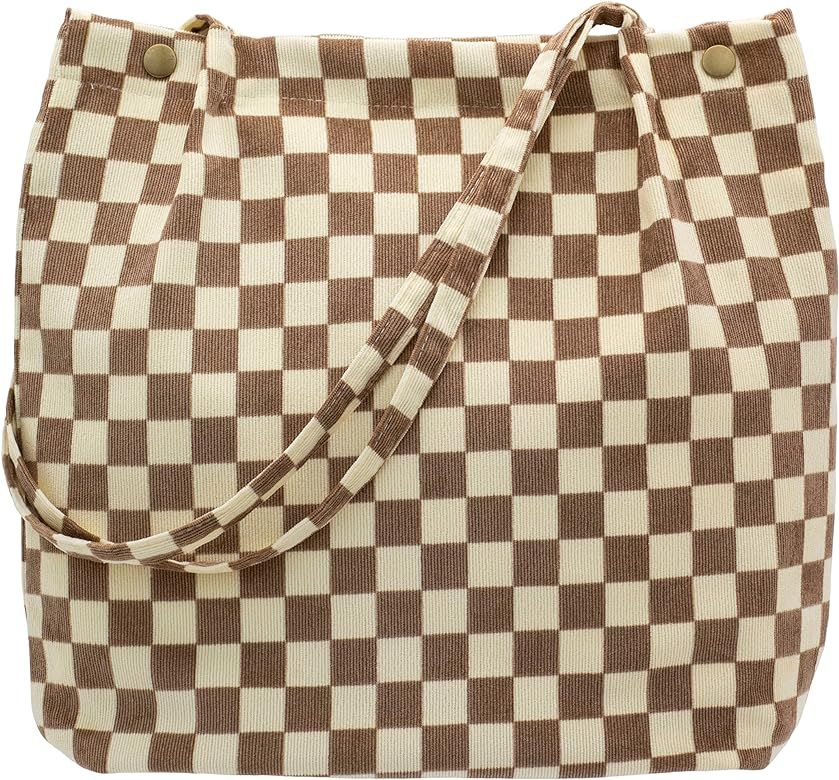 PAZIMIIK Corduroy Tote Bags for Women | Amazon (US)