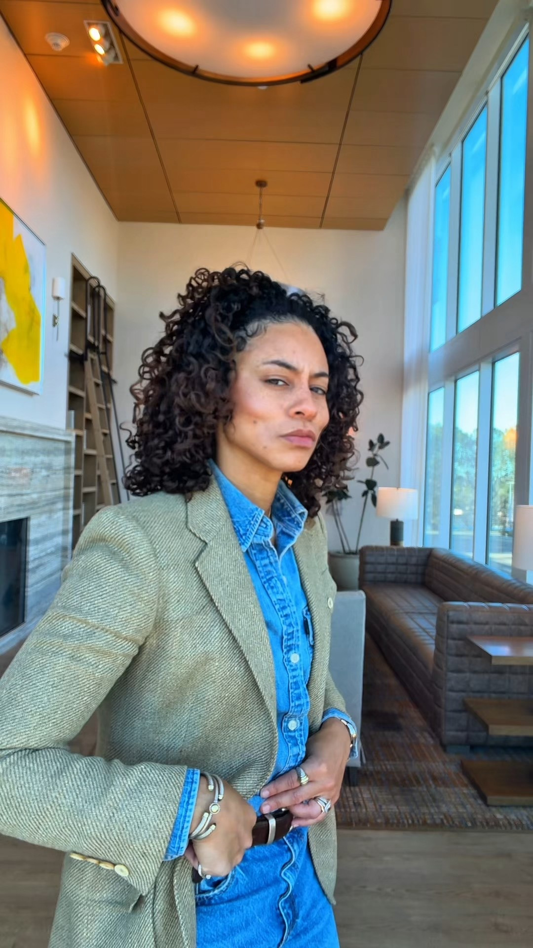 At this point, denim on denim is a habit. 

#LTKMidsize #LTKOver40 #LTKootd