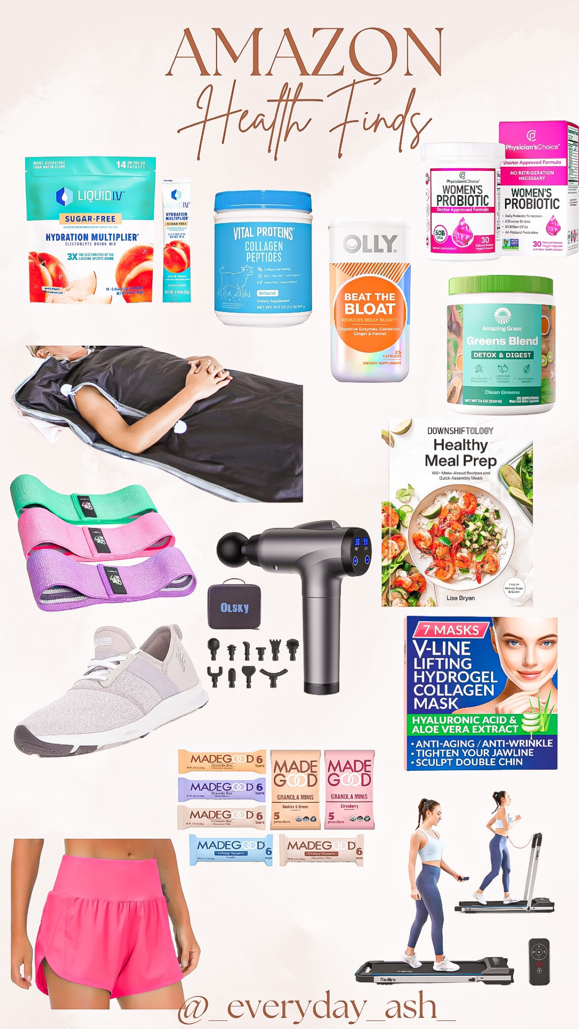 AMAZOM PRIME DAY
Health finds

Liquid IV- I’ve tried other flavors and enjoyed them- definitely wanting to try this flavor 
Booty bands- great addition to any active lifestyle
Chin mask - super popular right now! Great reviews 

Happy shopping 🛍️ 

Amazon, Amazon prime day, Amazon must have, Amazon finds, Amazon health, healthy lifestyle, active lifestyle, LTK FIT, liquid I.V, collagen, bloating medicine, probiotics, womens probiotics, greens powder, booty bands, sauna blanket, meal prep, cook book, sneakers, Thera gun, massager, chin mask, healthy snacks, on the go bars, treadmill, workout outfit, active shorts

#LTKxPrimeDay #LTKsalealert #LTKFitness