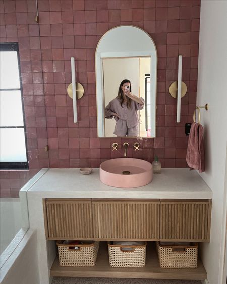The pink bathroom of my dreams. I linked all of the exact products we have in our bathroom here!

#LTKhome #LTKfamily #LTKbeauty
