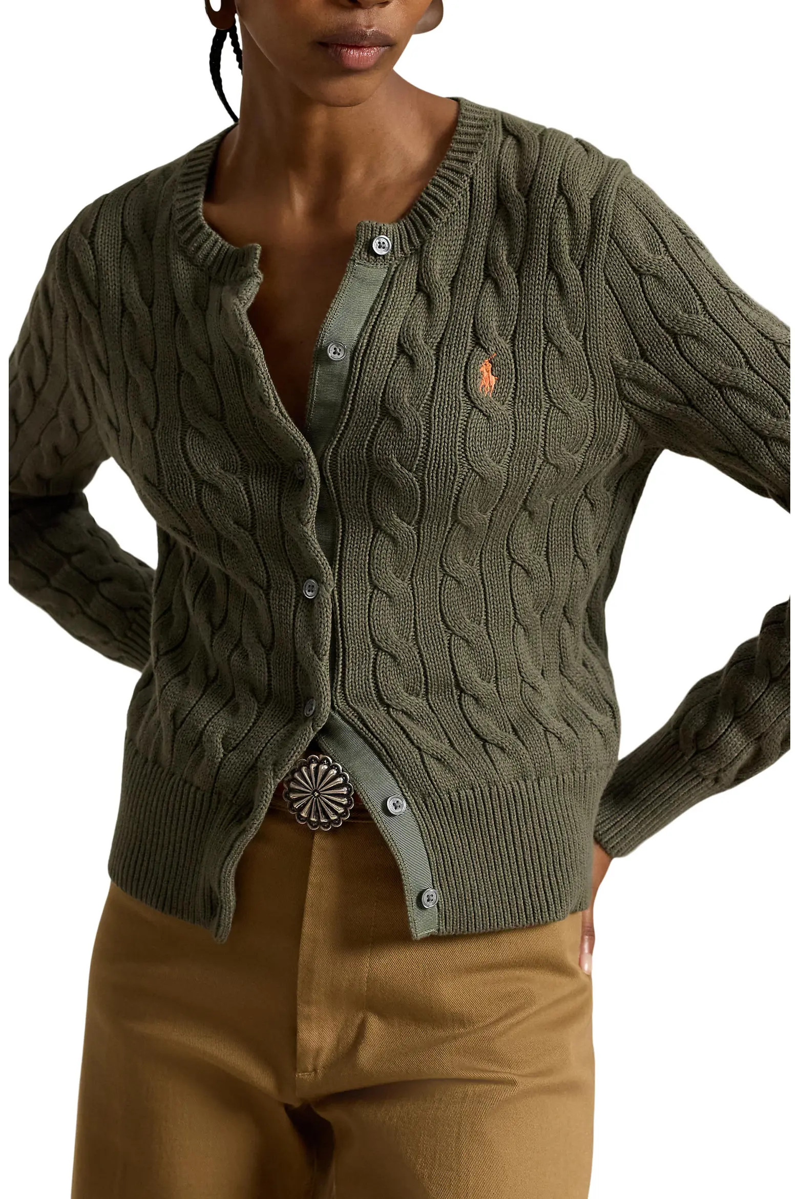 Cable Cotton Cardigan (Women) | Nordstrom | Nordstrom