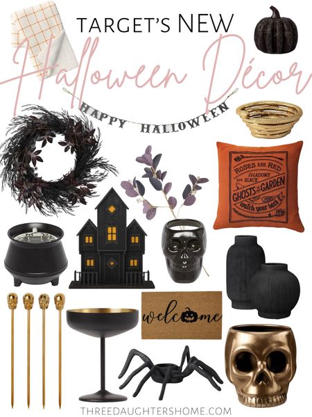 Loving the Halloween decor at Target this season! Something for everyone 🖤



Halloween decorations, Halloween wreath, haunted house, Halloween candles, skeleton candle, Halloween doormat, Halloween glasses, matte black vase, black and gold, black and gold Halloween, Halloween pillow

#LTKparties #LTKGiftGuide #LTKHalloween