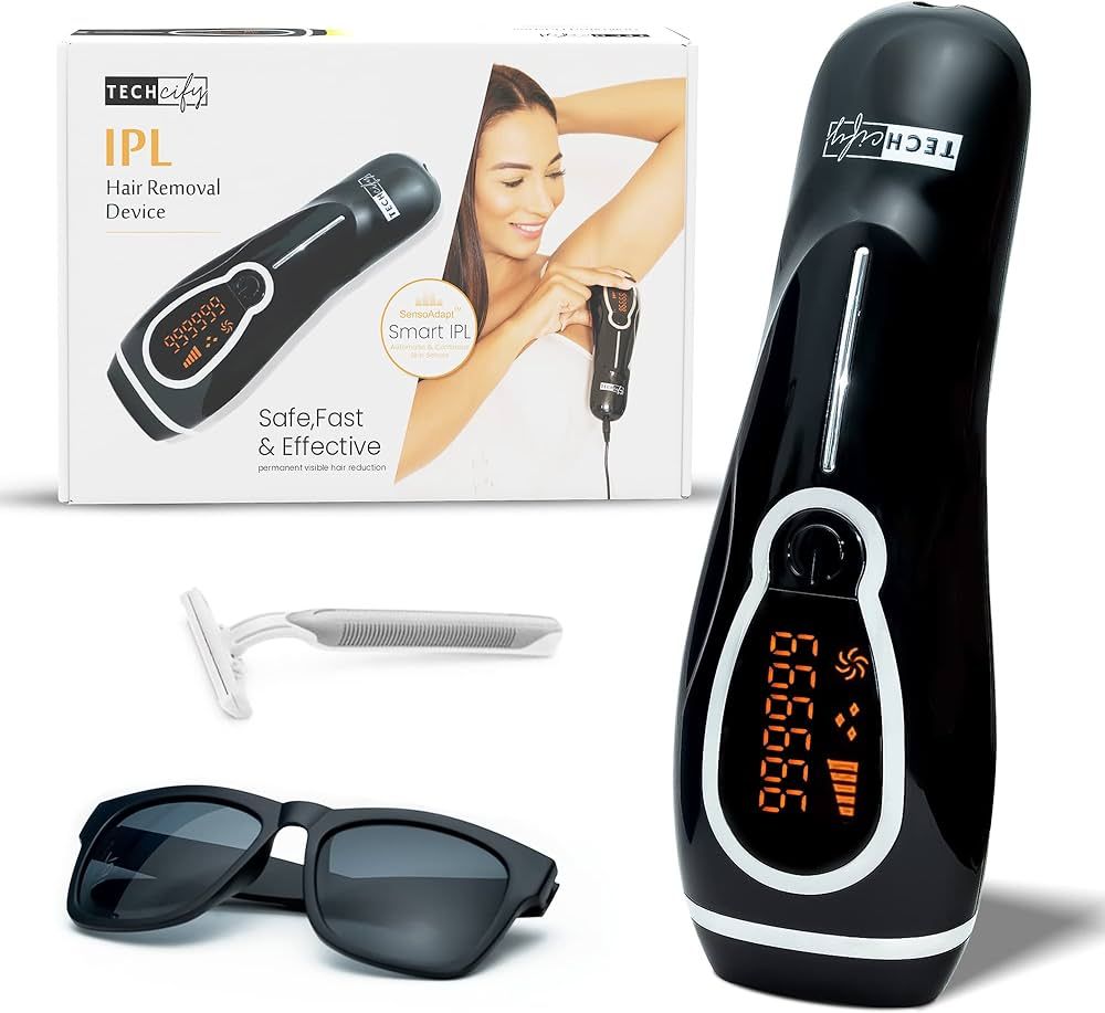 Laser Hair Removal | Permanent Painless Hair Removal for Women | IPL Hair Removal with Five Energ... | Amazon (US)