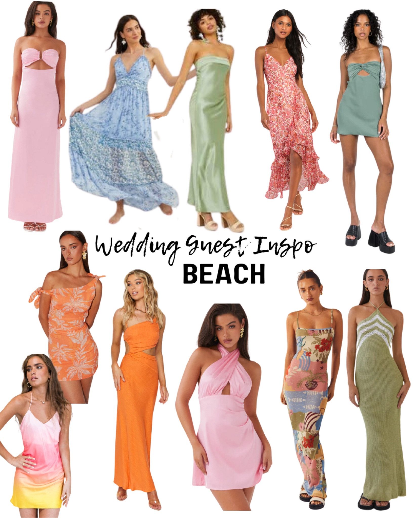 wedding guest style guide for beach weddings 

#LTKwedding #LTKstyletip #LTKfindsunder100