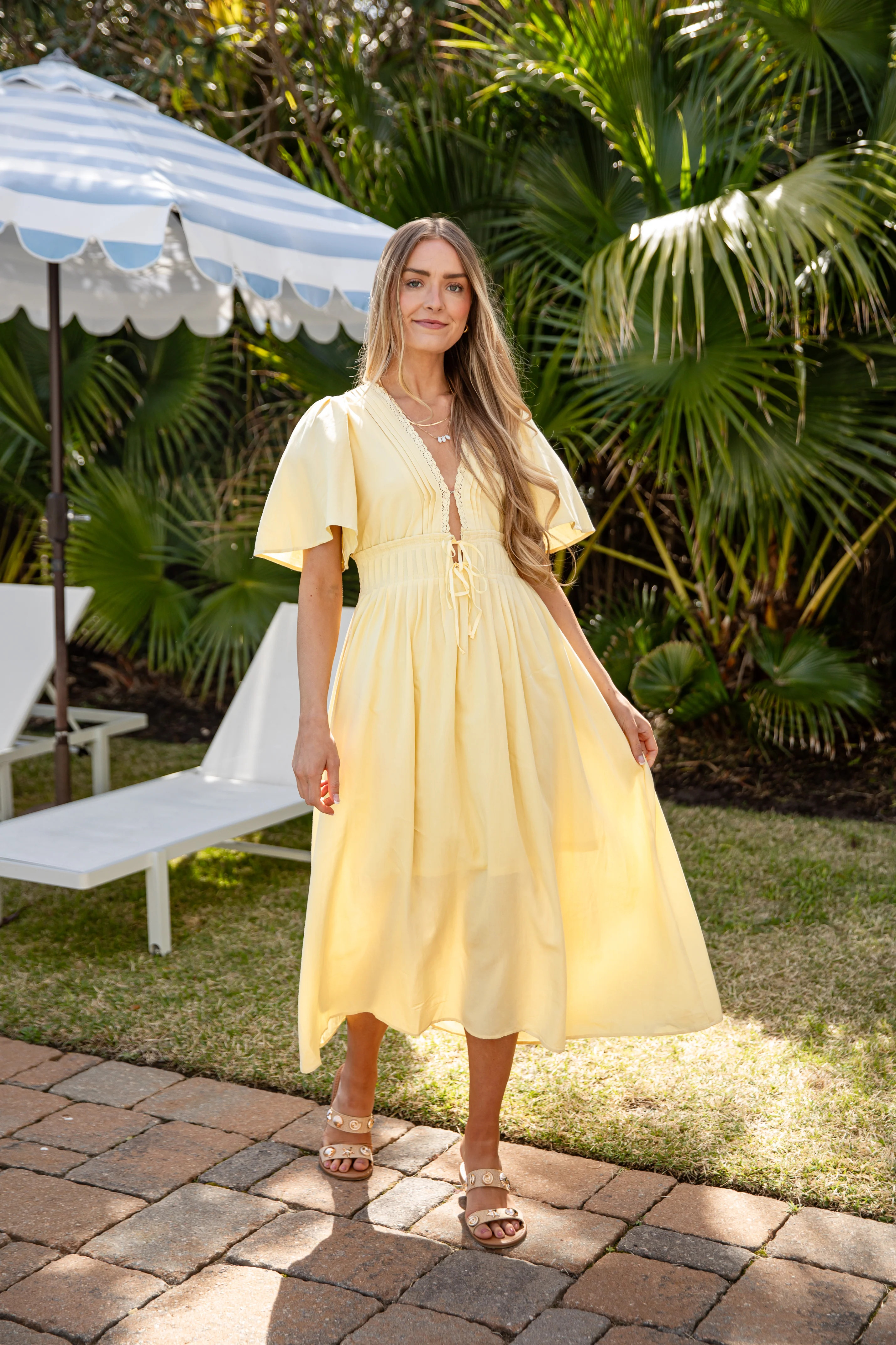 Simply Sweet Midi Dress | Trendy Women's Dresses | ShopDressUp | Dress Up