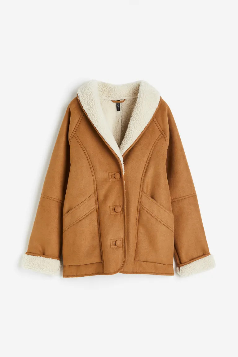 Veste doublée de tissu Teddy bear | H&M (FR, IT, ES, PT, BE)
