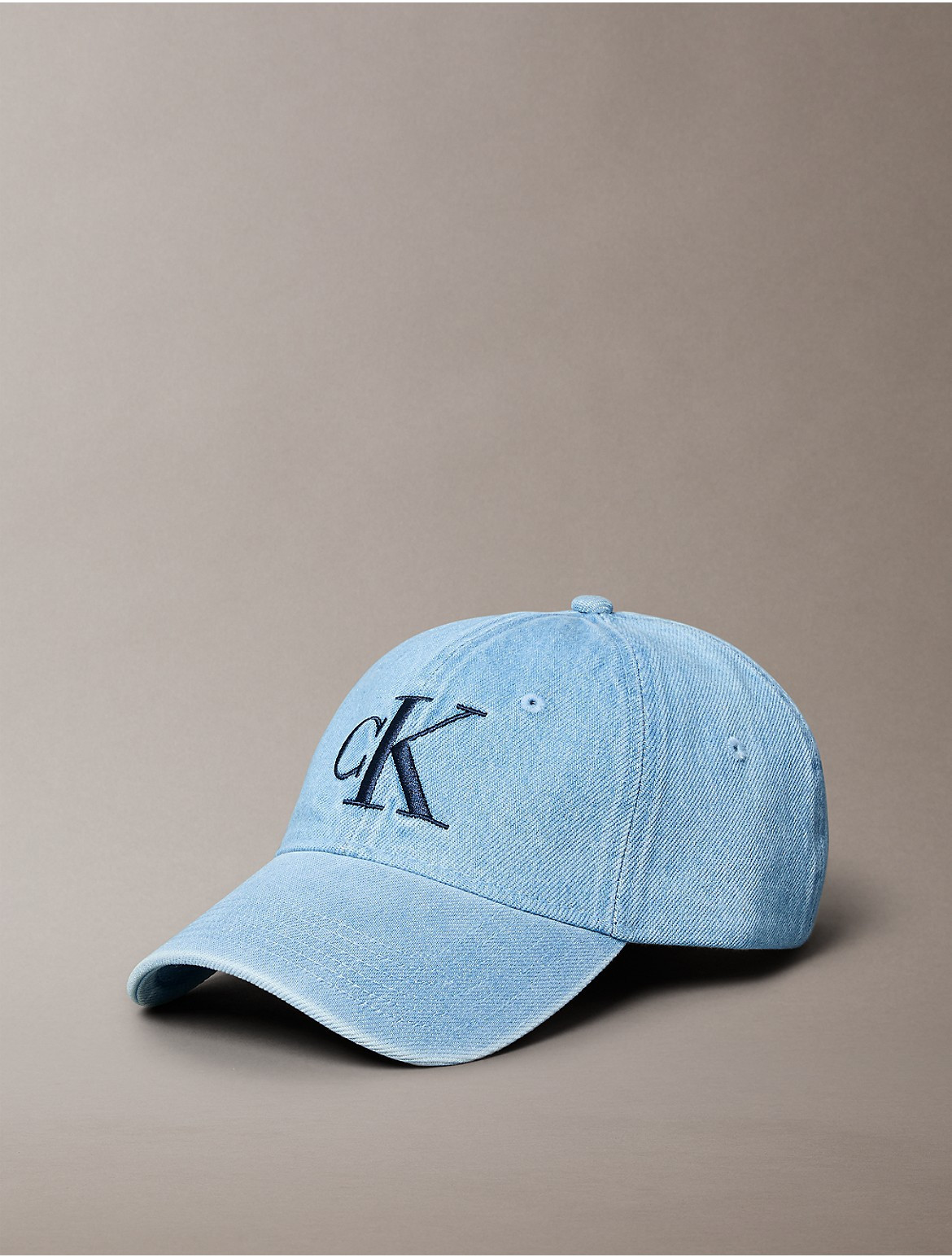 Calvin Klein Men's Denim Monogram Cap - Blue | Calvin Klein (US)