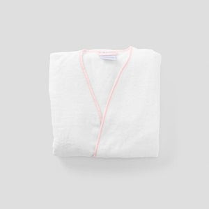 Women's Short White Robe | Weezie Towels