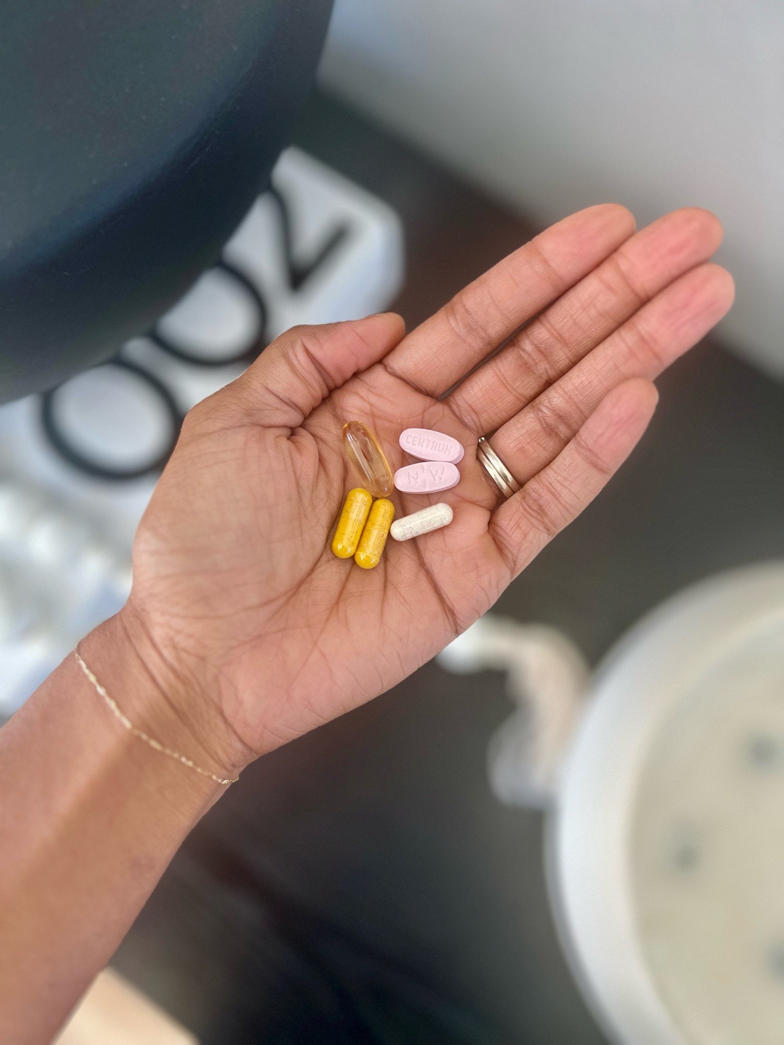 Morning Daily Suppliments stack! Fuel the body #fitmom

#LTKActive #LTKfitness