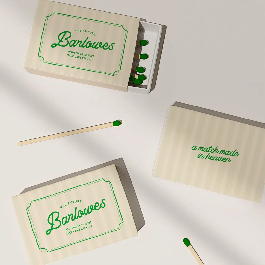 Matchbox Favor | Wedding Matchbox | Custom Matchbox | Personalized Matchbox | Matchboxes for Wedd... | Etsy (US)