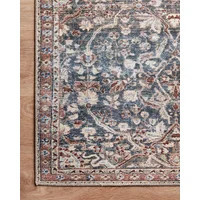 Chris Loves Julia x Loloi Jules Oriental Denim/Spice Area Rug | Wayfair North America