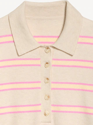SoSoft Lite Short-Sleeve Cropped Polo | Old Navy (US)