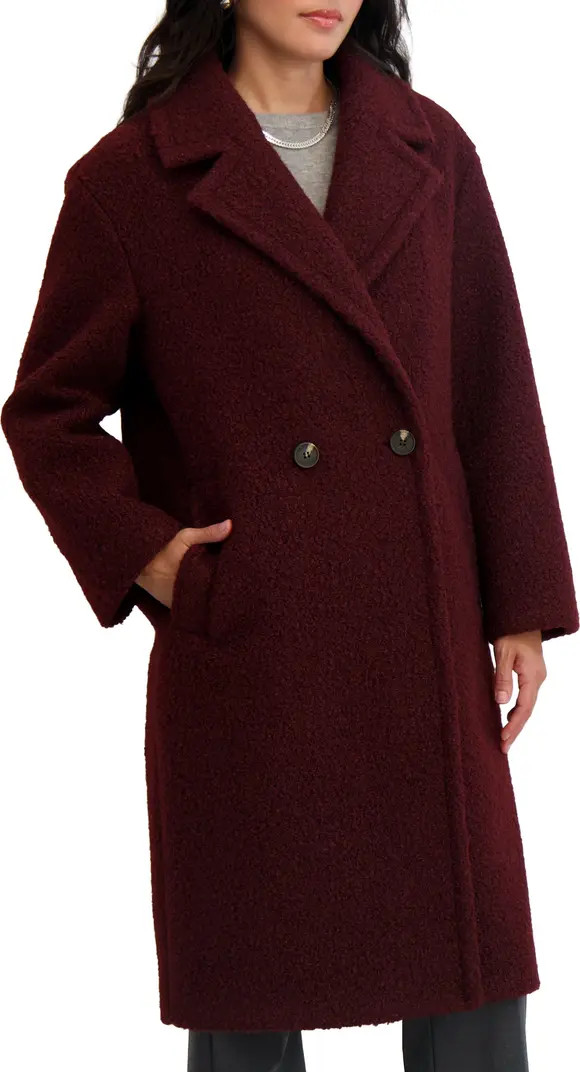 Tahari Ivy Double Breasted Longline Coat | Nordstromrack | Nordstrom Rack