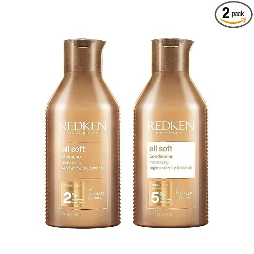 Redken All Soft Shampoo & Conditioner Set \u2013 For Dry, Brittle Hair | Amazon (US)