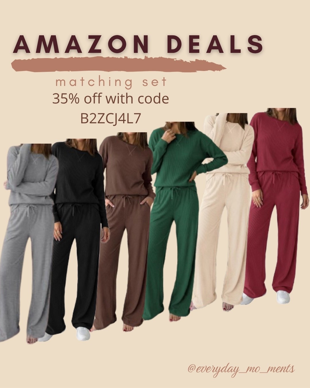 $17 ends 8/31

Amazon fashion
Amazon deals
Amazon set
Matching set
Two piece set
Lounge set
Pajama set
Comfy outfit

#LTKSaleAlert