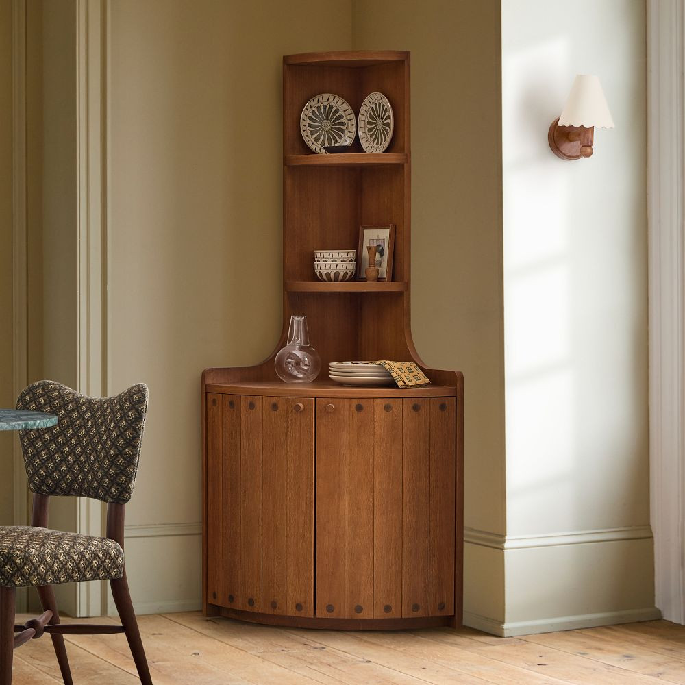 Pierce & Ward Corner Cabinet (34") | West Elm (US)