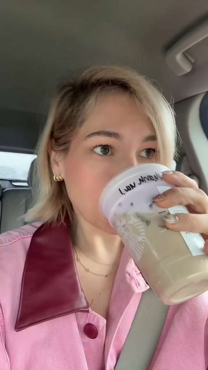 Starbucks review: Lavender cream chai 🪻☕️ 

 #LTKootd #LTKfoodie #LTKvlog