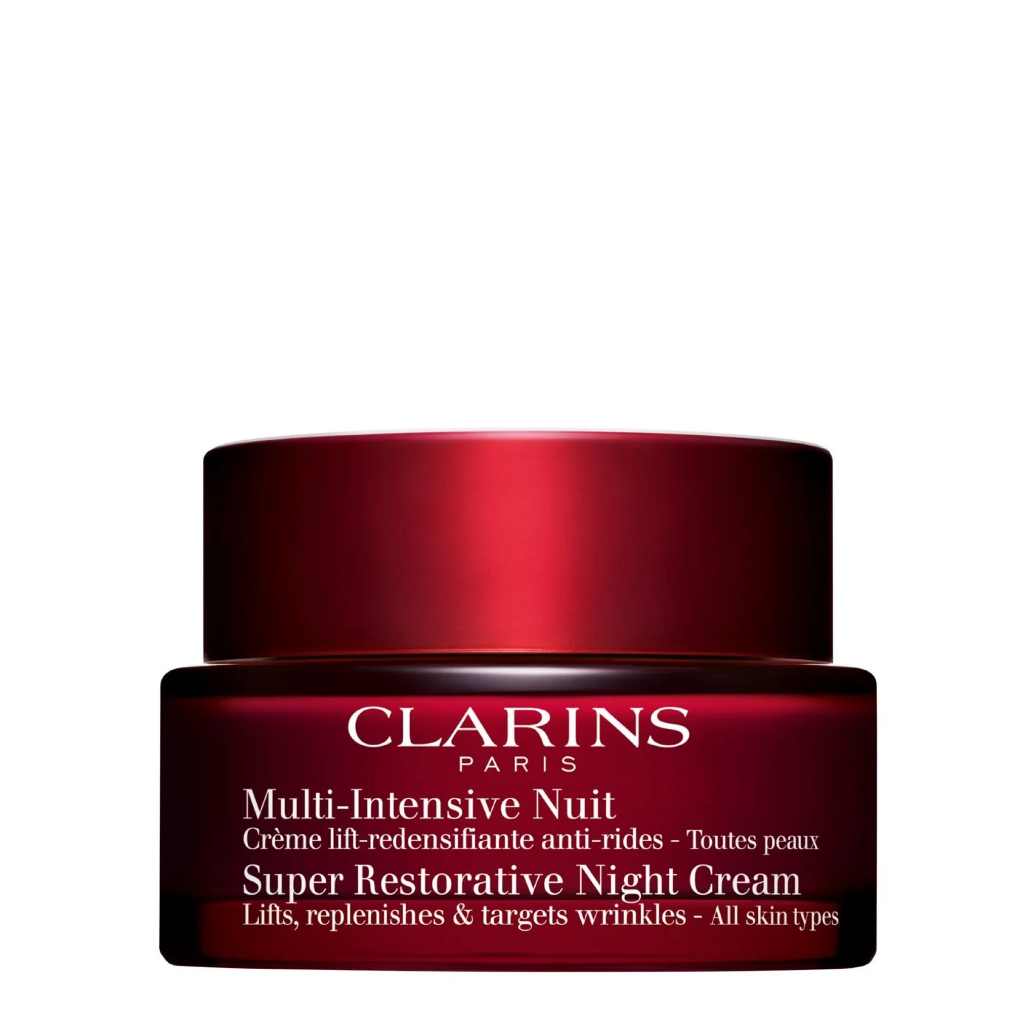 Clarins Super Restorative night cream. A new formula for menopausal skin. Soothes, hydrates, restores and totally resets my skin overnight  

#LTKbeauty