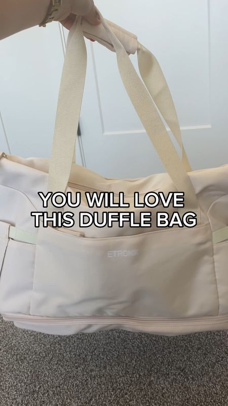 I use this duffle bag to bring my change of clothes to teach dance straight from work every week! Also is perfect when I’m going on a weekend trip! Could be great for a gym bag too!! 

Currently on a Black Friday deal right now and would make a great gift!!



#LTKfindsunder100 #LTKCyberWeek #LTKitbag
