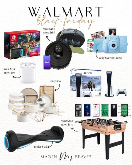 Walmart Black Friday sales! If you’re a Walmart + member, you can shop now - if not you can shop at 6pm CST!!

#LTKGiftGuide #LTKsalealert #LTKCyberweek