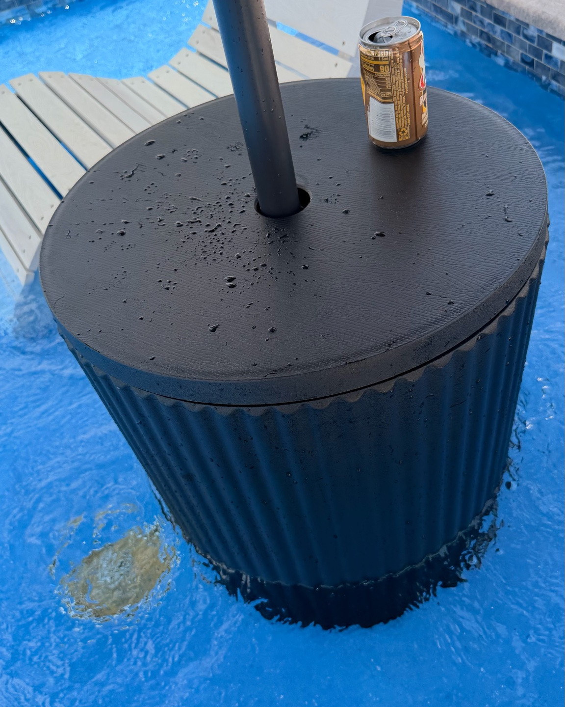 This umbrella stand from @Wayfair  is amazing. You can add water to keep it from floating in the pool, add ice and your favorite drinks and now you don’t need to get out of the pool to grab a cold drink! You have shade, cooler, take all in one!

#LTKHome #LTKSeasonal