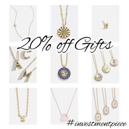 For Mother’s Day, Graduation and beyond - I’m loving these (in stock) personal gifts- from initials to medallions all 20% off (ending tonight) @baublebar with code GIFT20 #investmentpiece   

#LTKstyletip #LTKGiftGuide #LTKsalealert