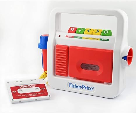 Basic Fun Fisher-Price Play Tape Recorder | Amazon (US)