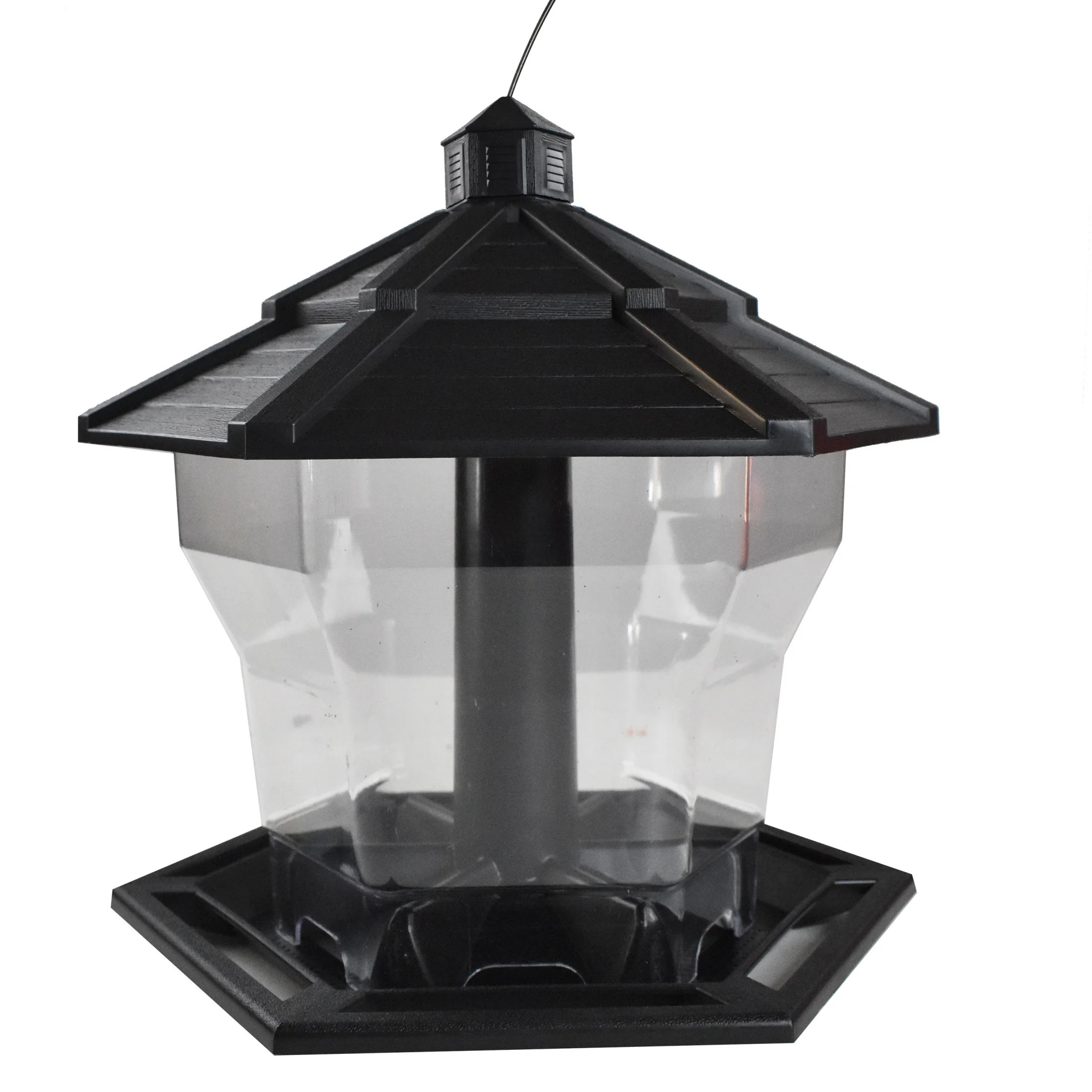 Pennington Earth Smart, Black Recycled Plastic Hopper Wild Bird Feeder, Extra Large 6 lb. Capacit... | Walmart (US)
