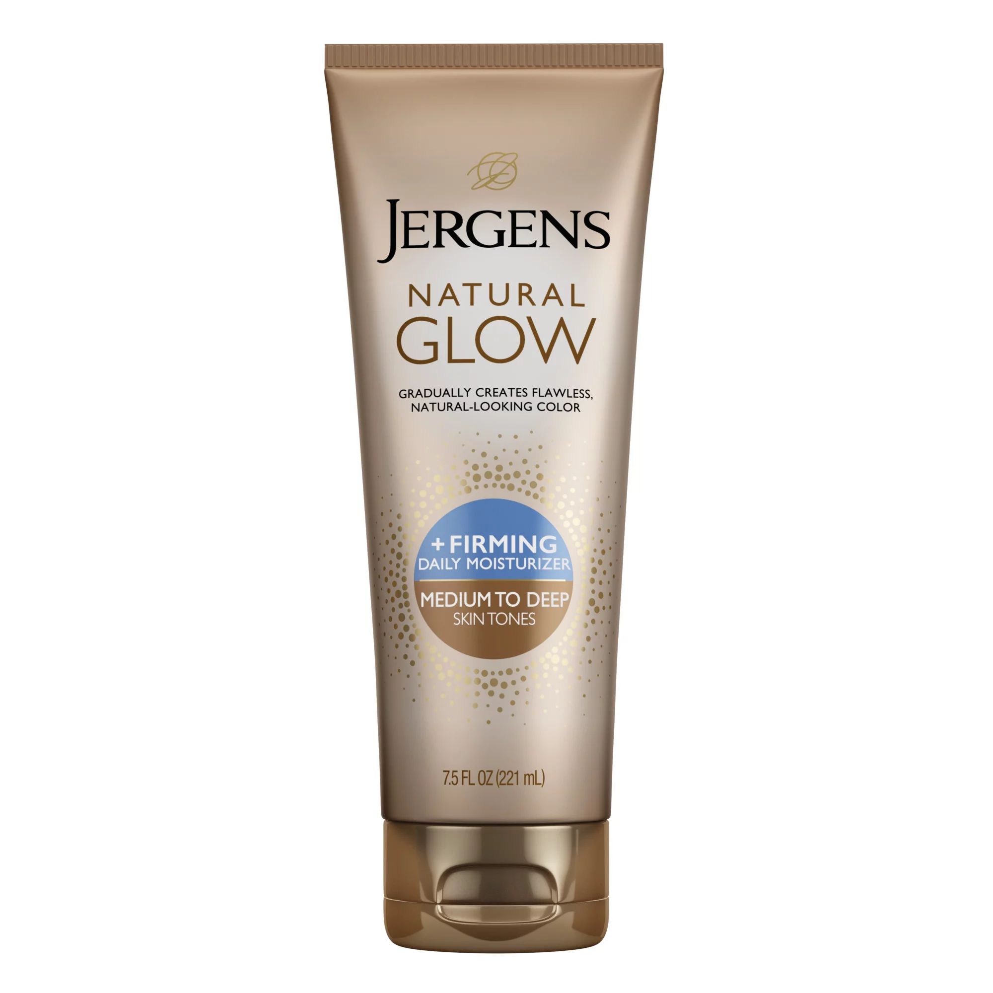 Jergens Natural Glow +FIRMING Sunless Tanning Daily Body Lotion, Medium to Deep Skin Tone, 7.5 fl... | Walmart (US)