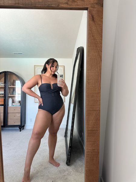Midsize cupshe swimsuit! Wearing a size  XL!

Vacation outfit, shaping swimsuits, full coverage swimwear, affordable swimwear, curvy approved, size 12, size 14, size large

#LTKStyleTip #LTKMidsize #LTKSwim