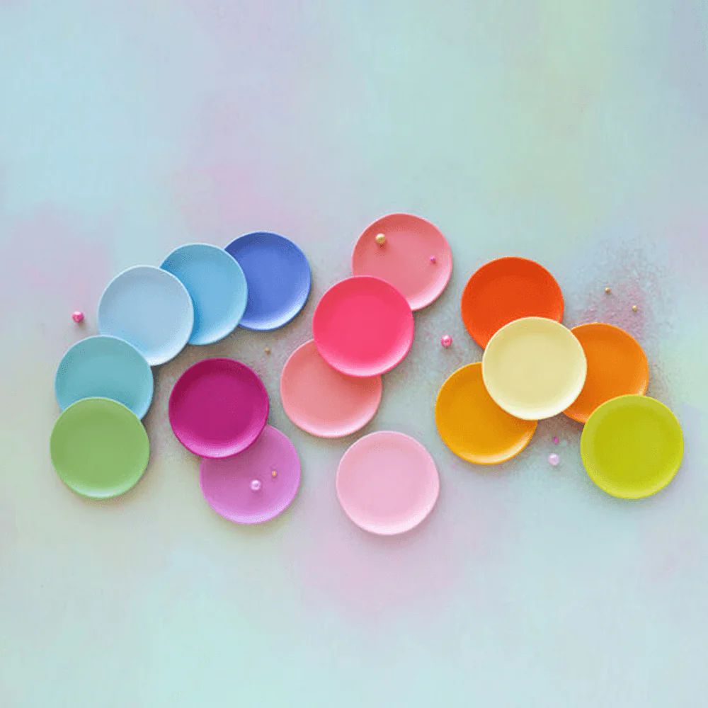 Melamine Rainbow Salad Plate - 16 Color Options | Shop Sweet Lulu