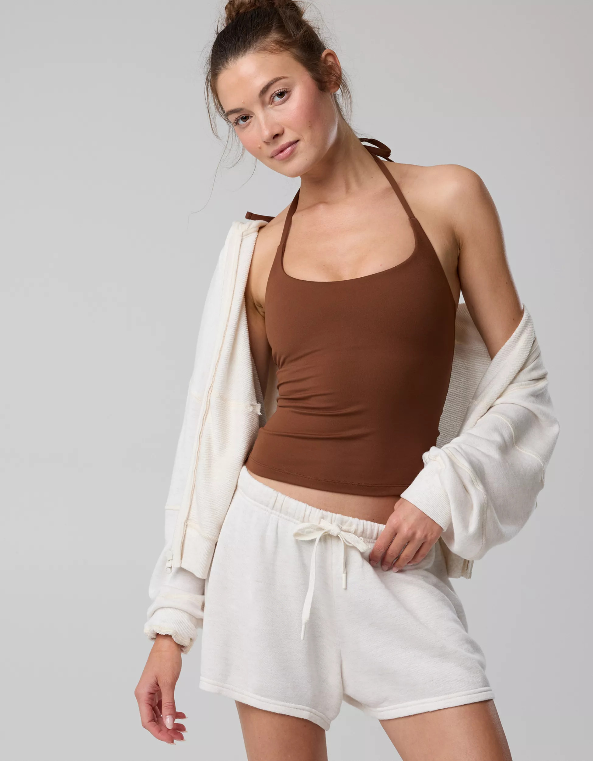 OFFLINE By Aerie The Hugger Halter Top | Aerie