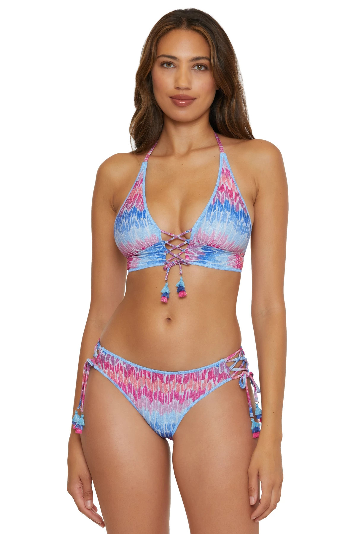 Mira Banded Halter Bikini Top | Everything But Water