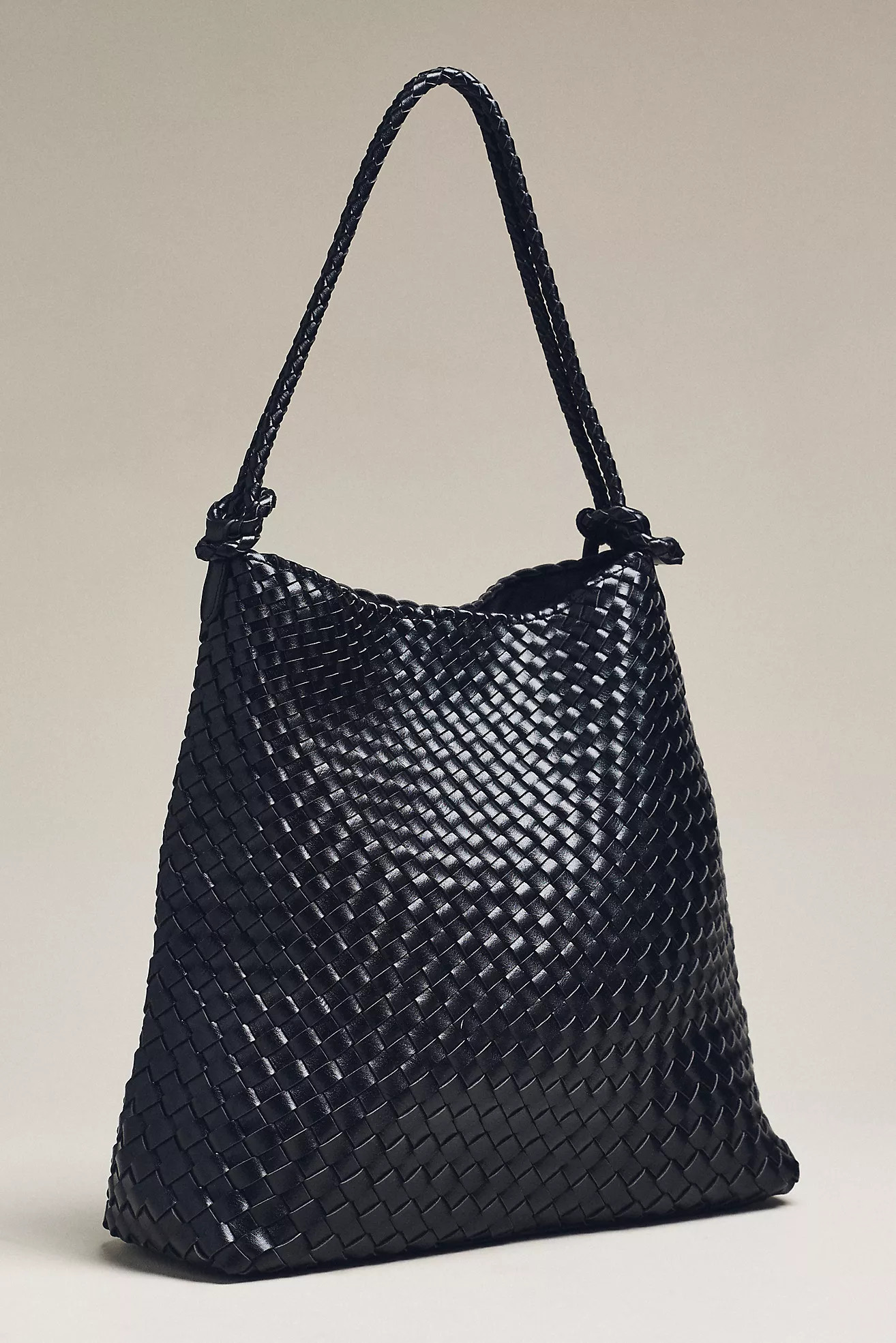 By Anthropologie Woven Knotted-Strap Bucket Bag | Anthropologie (US)