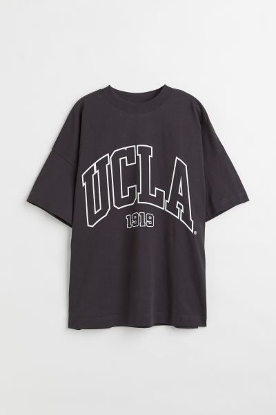 Long Printed T-shirt | H&M (US + CA)
